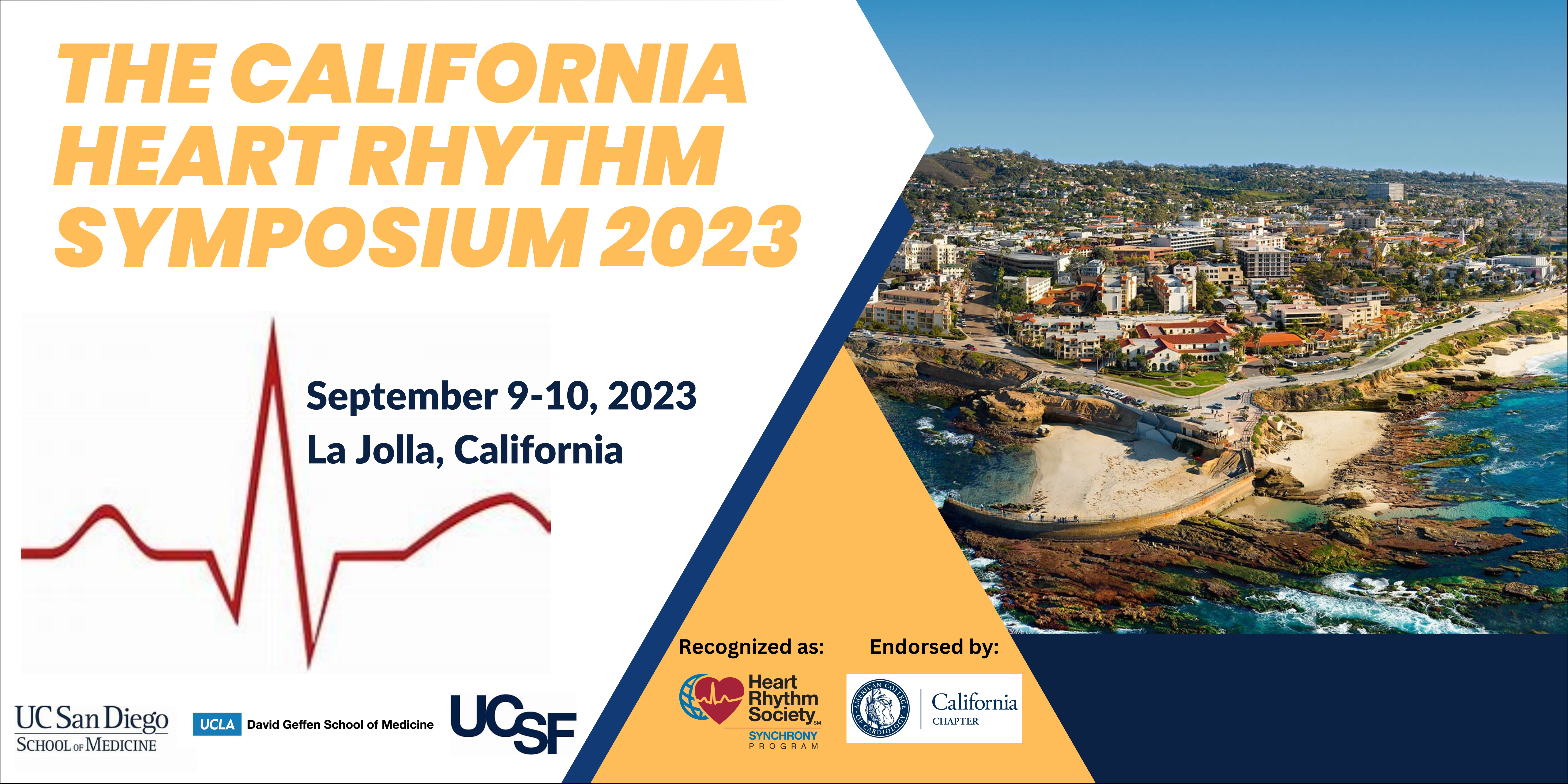 The California Heart Rhythm Symposium 2023 Banner